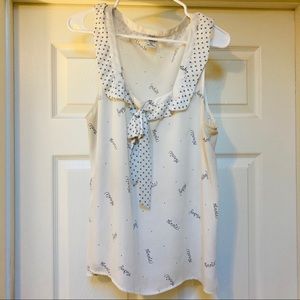 LC Lauren Conrad Disney Minnie Blouse